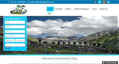 Desktop Screenshot of indianholidaytrips.com