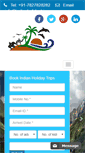 Mobile Screenshot of indianholidaytrips.com